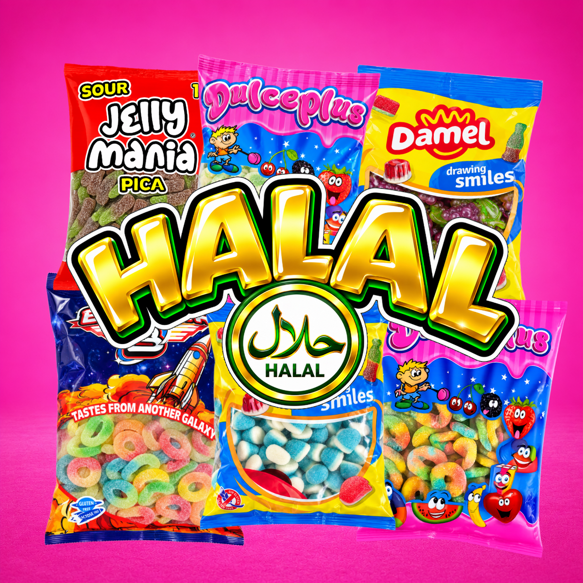 Halal Fruchtgummi Großhandel