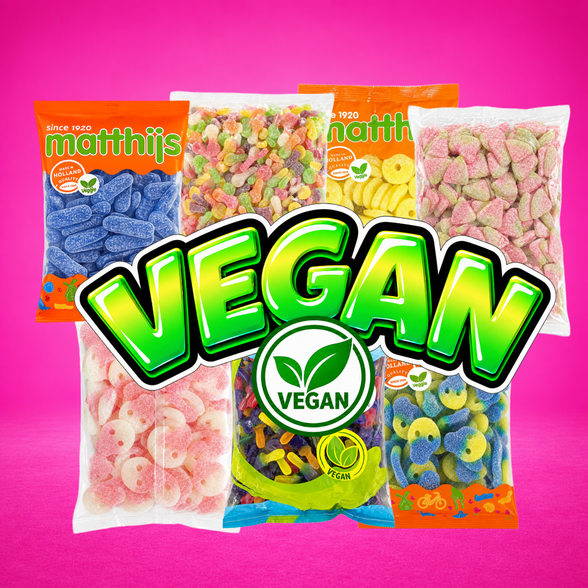 Vegane Fruchtgummis Großhandel
