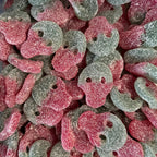 Bomboane gumată Matthijs Cranii Pepene verde Halal/Vegan 2 kg