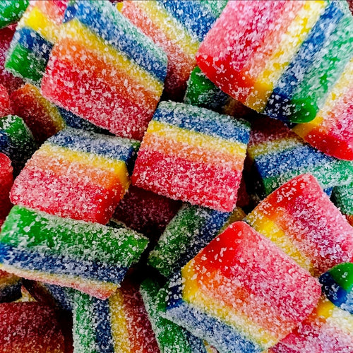 Damel Regenbogen Bites caramelle gommose alla frutta Halal 1 kg