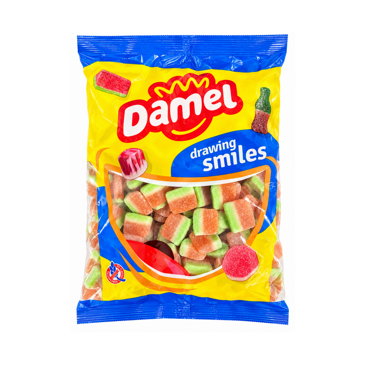 Damel Mango Scheiben Halal Fruchtgummis 1 kg