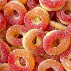 Dulceplus Pfirsichringe Halal Fruchtgummis 2 kg