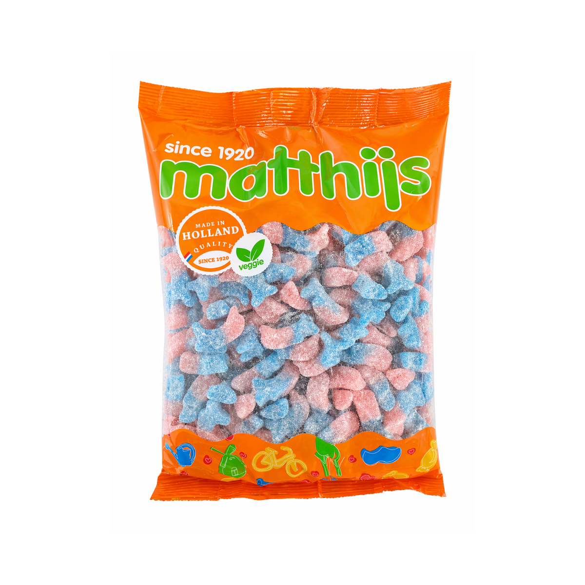 Matthijs žvýkačkové delfíni halal ovocné želé 1 kg