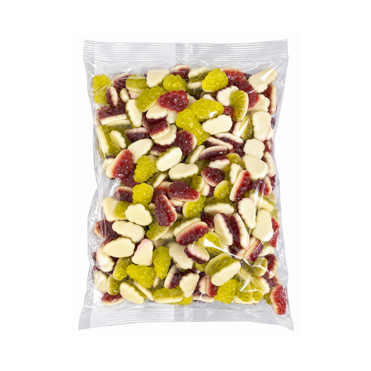 Żelki owocowe Burmar o smaku winogronowym Halal 2 kg