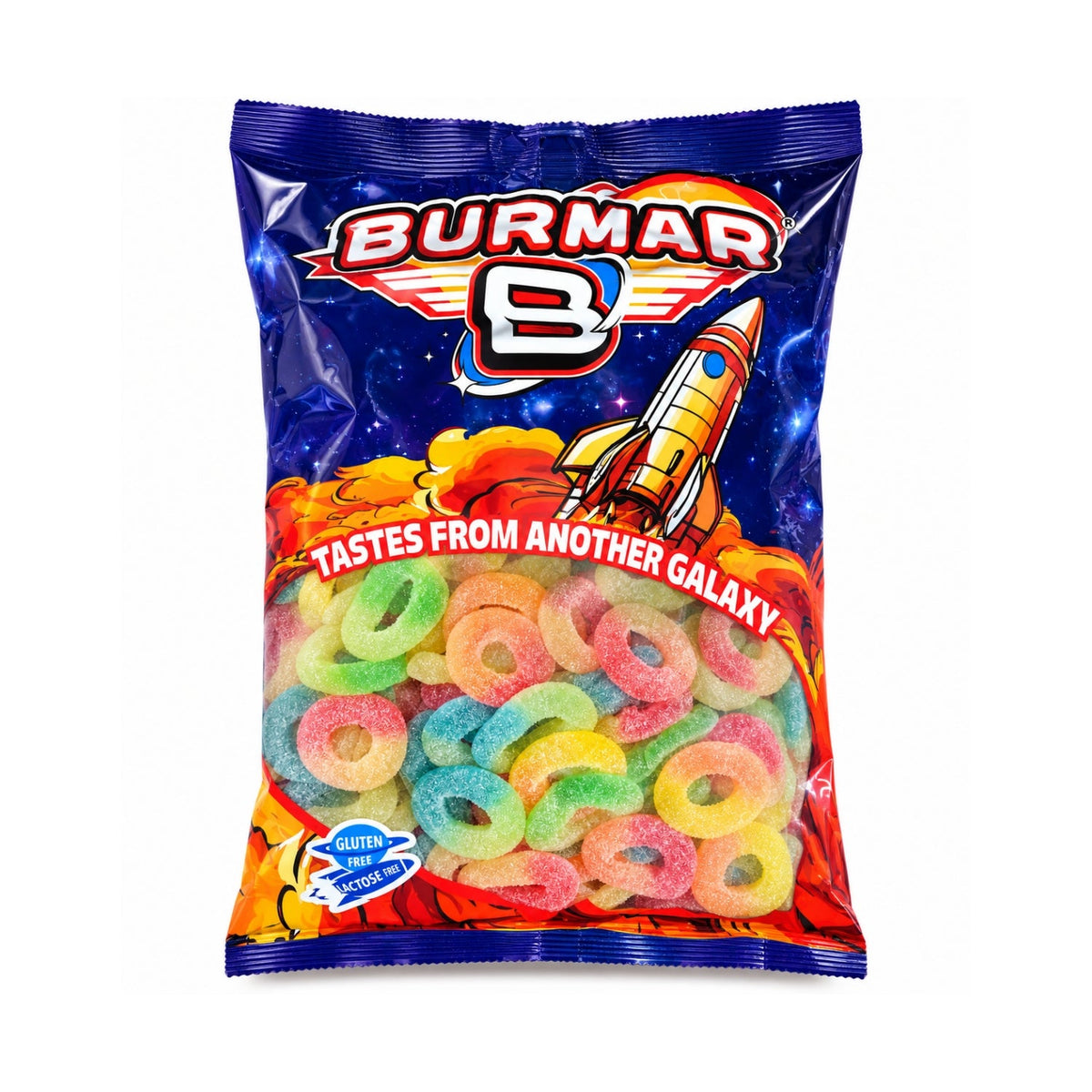 Żelki owocowe Burmar Multifruit Ringe Halal 2 kg