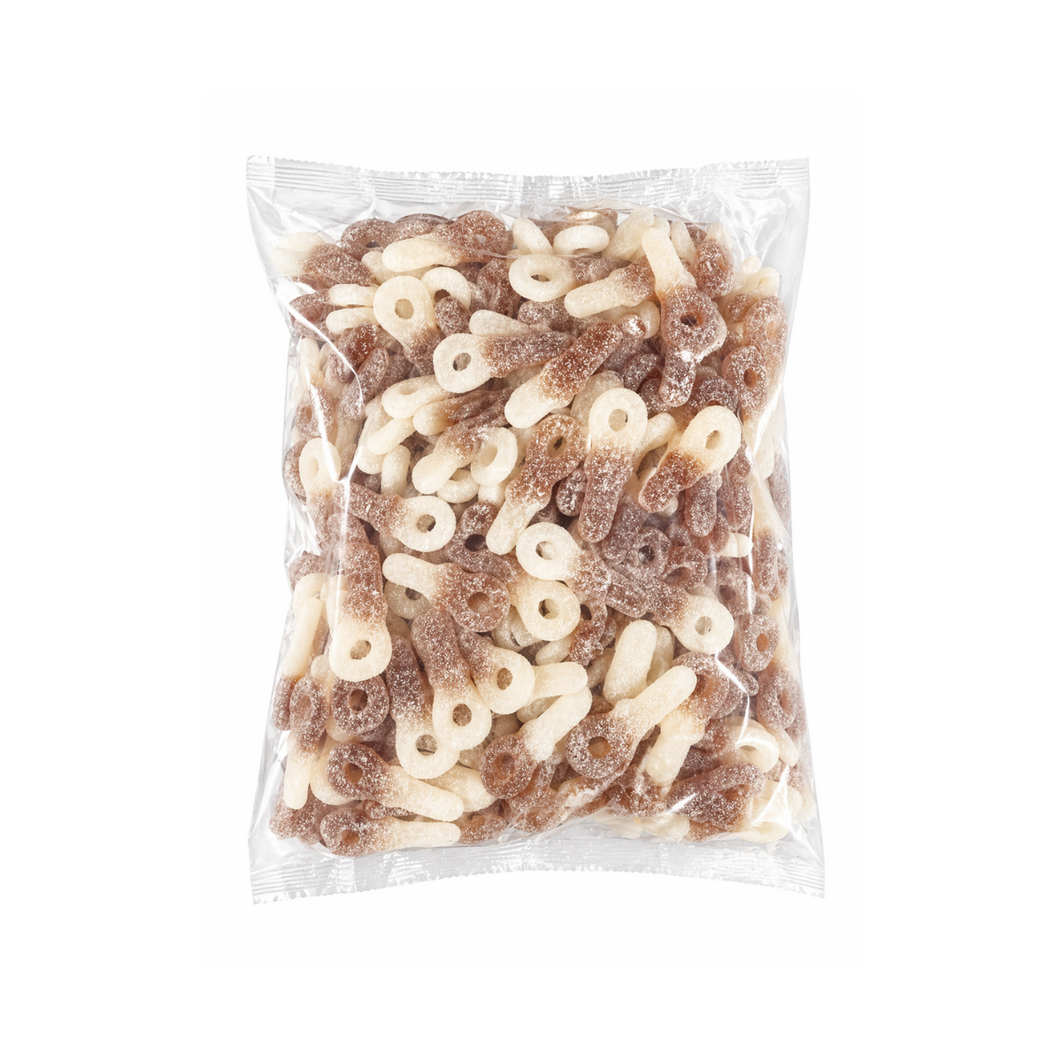Frisia kyselé ovocné želé dudlíky s příchutí coly halal/vegan 3 kg