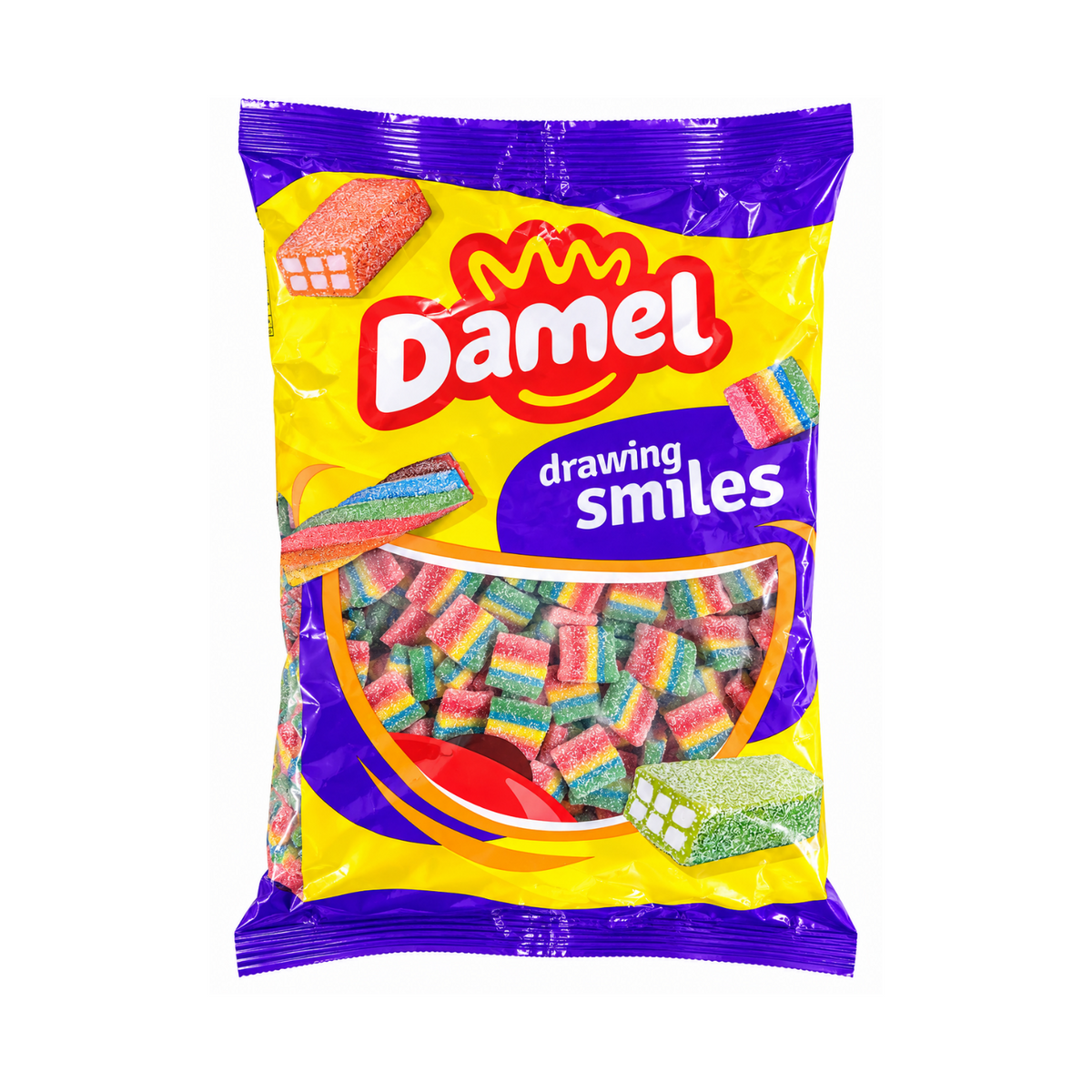 Damel Regenbogen Bites Halal Fruchtgummis 1 kg
