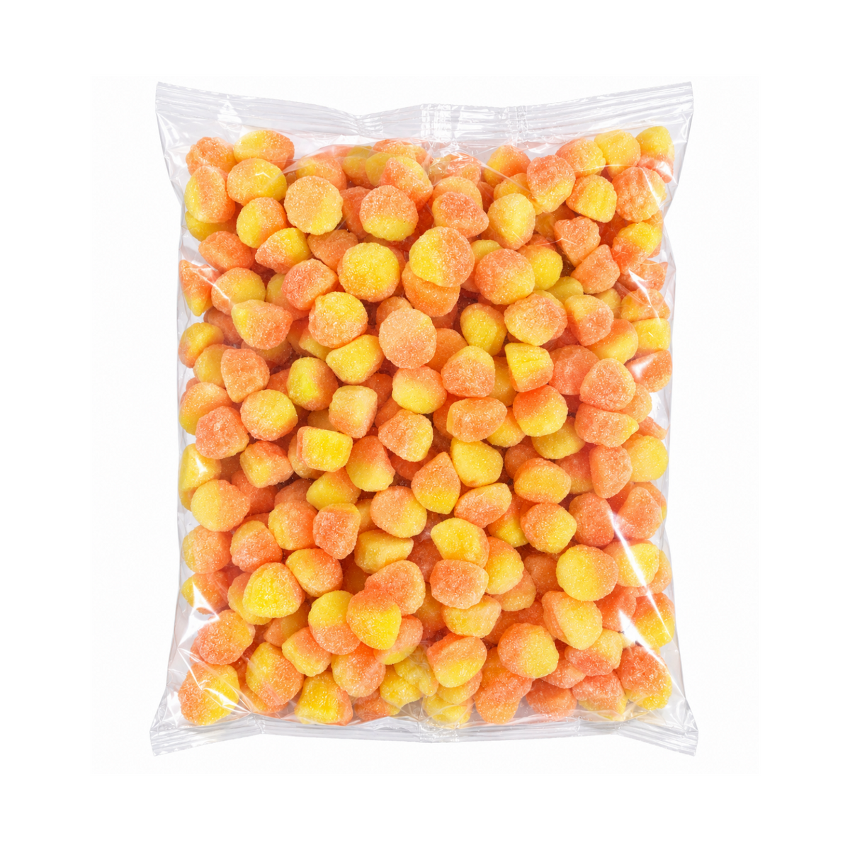 Dulceplus Żelki owocowe z nadzieniem kremowym, słodzone, halal, 2 kg