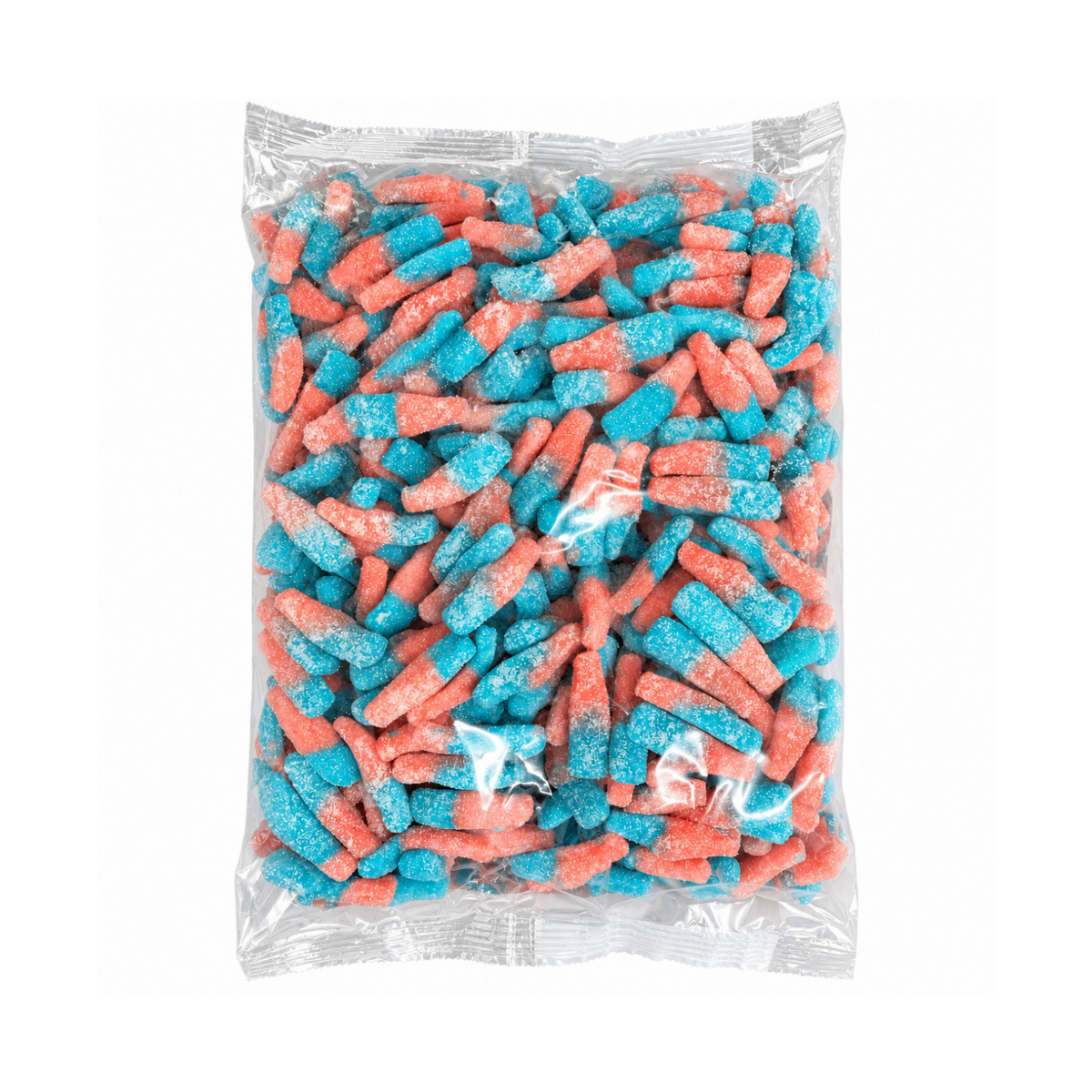 Dulceplus Tutti Frutti Flaschen Halal Fruchtgummis 2 kg
