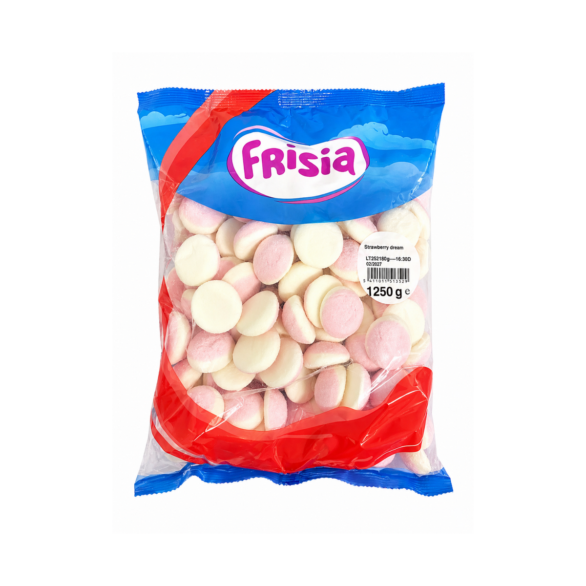 Ovocné želé Frisia Jahodová UFO 1,25 kg