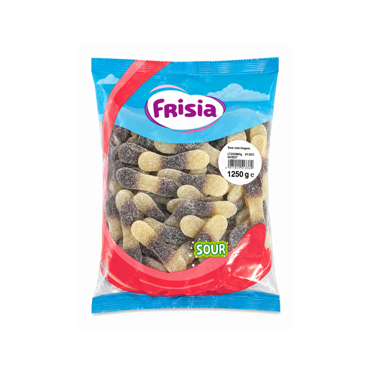 Ovocné želé bonbony Frisia Cola 1,25 kg