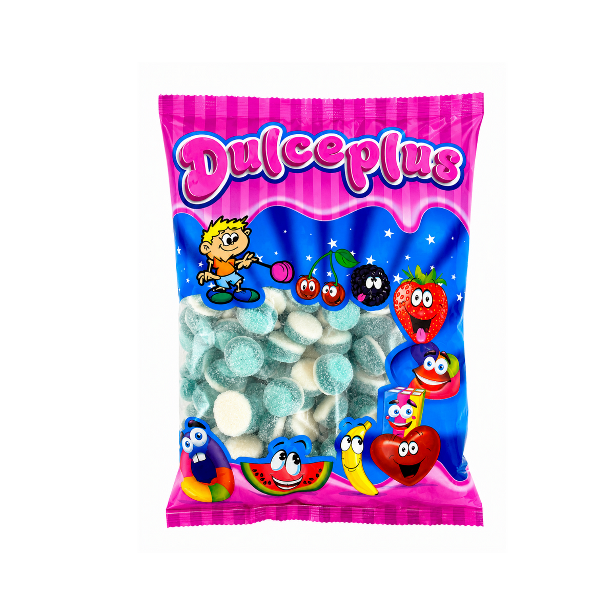 Dulceplus Malinové dortíky halal ovocné želé 1 kg