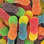 Gominolas Dulceplus lenguas de colores Halal 1 kg