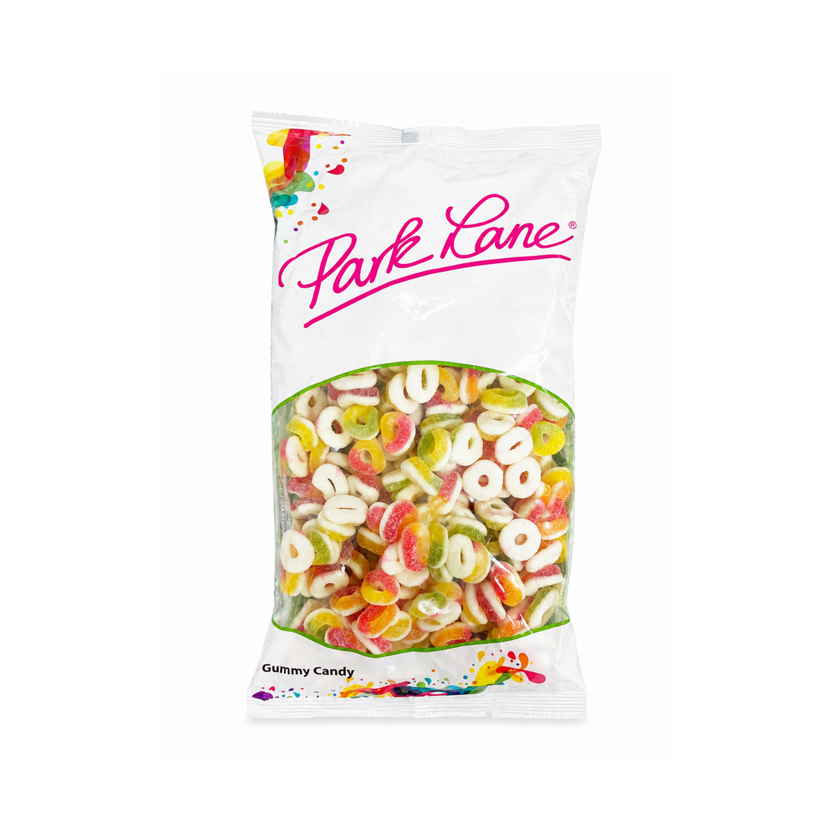 Park Lane Mini ovocné kroužky želatinové bonbony 2 kg