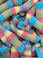 Dulceplus Caramelle gommose arcobaleno a forma di bottiglia Halal 1 kg