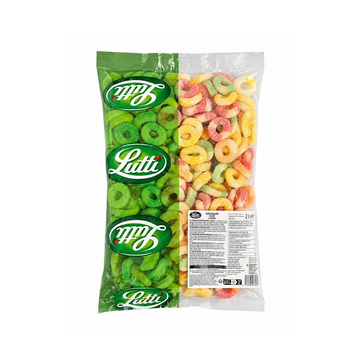 Lutti záchranné kruhy gumové bonbony 2 kg