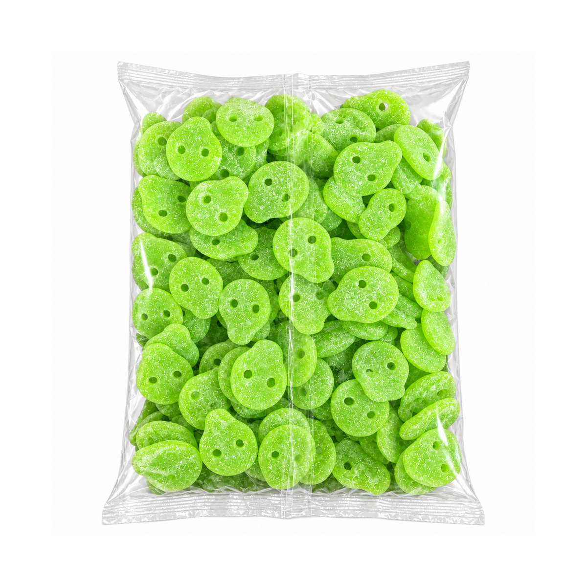 SGAB Limettenschädel Halal/Vegan Fruchtgummis 1 kg