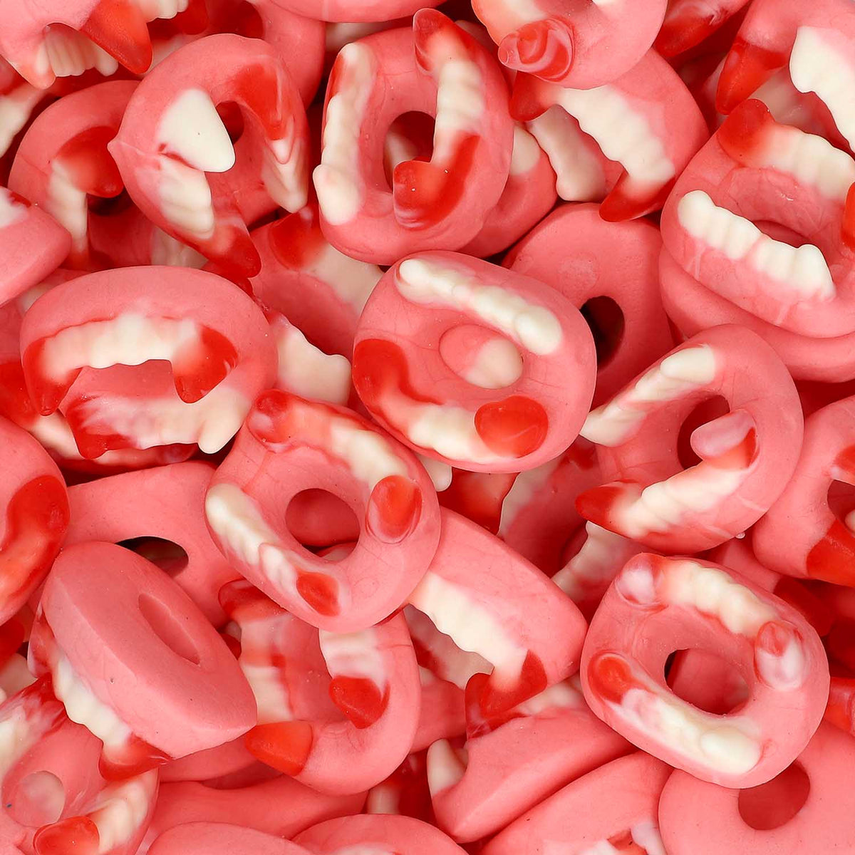 Ovocné želé Trolli Dracula zuby 1 kg