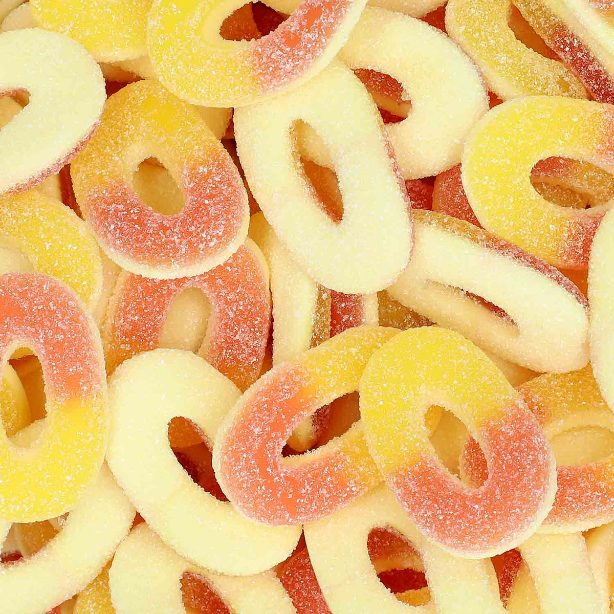 Trolli broskvové kroužky ovocné želé 1 kg